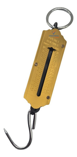 Balanza Romana Pilon De Colgar 12 Kg Resorte Metalica Gancho Dorado 12 G