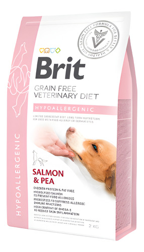 Brit Gf Vet Diets Dog Hypoallergenic 2kg Alimento Perro