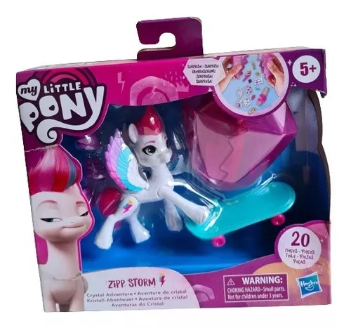 Zipp Storm Aventuras Do Cristal My Little Pony - Hasbro F178 - Noy  Brinquedos