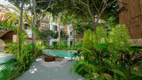 Departamento En Venta En Tulum Con Pungle Pool Privado A 7 Minutos Del Mar