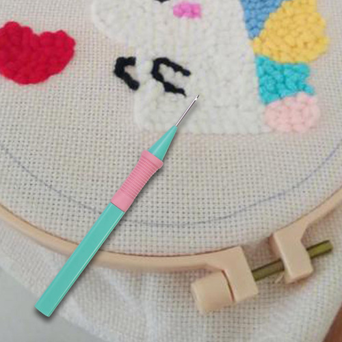 4 Punzón Aguja Herramienta Bordado Punzón Pin Diy