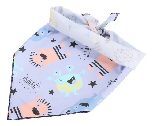 Babero Triangular Para Mascotas, 4 Piezas, Estilo Estampado,