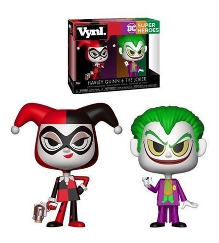 Funko Vynl Dc Heroes The Joker And Harley Quinn