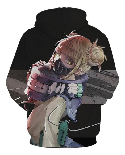 Mi Héroe Academia Himiko Toga Sudadera Con Capucha Moda Traj