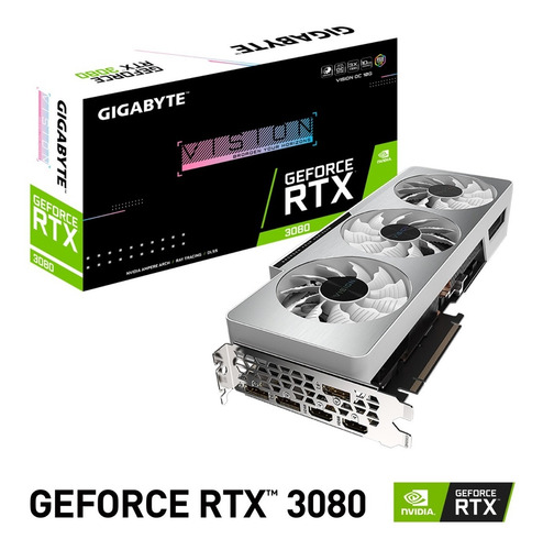 Tarjeta De Video Gigabyte Geforce Rtx 3080 Vision Oc Gddr6x
