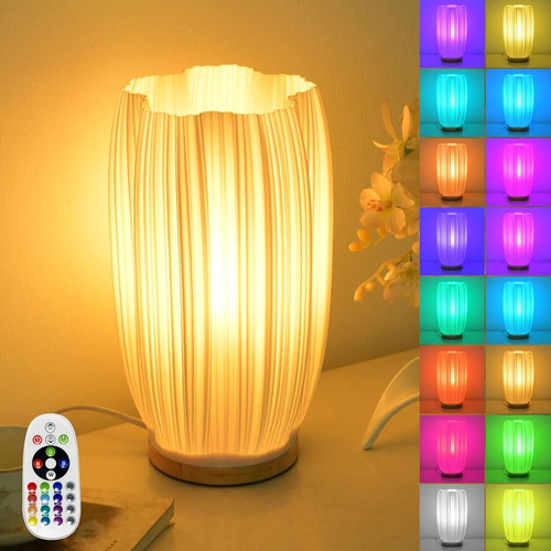 Lámparas De Mesa Con 3 Vías Regulables + 16 Colores Rgb, Lám