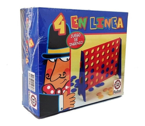 4 En Línea Mini Juego De Ingenio Ruibal - Del Tomate