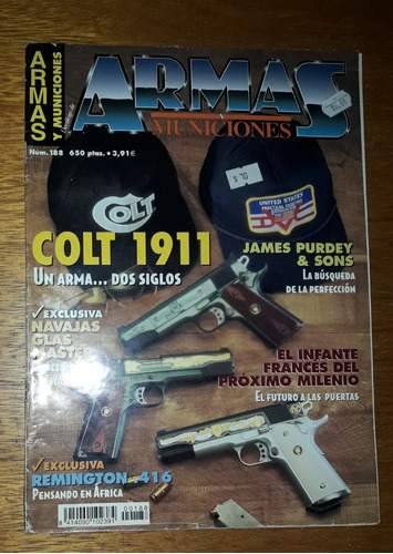 Revista Armas Y Municiones N° 188 Enero De 2001