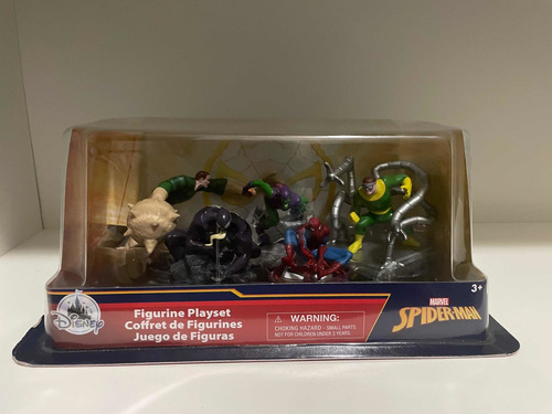 Imagem 1 de 1 de Disney Store Playset Spiderman E Vilões