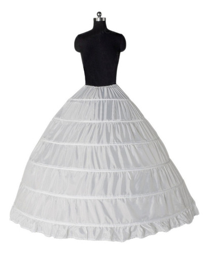 6 Aro Enagua De La Crinolina Hueso Vestido De Fiesta De