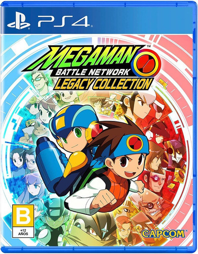 Megaman Battle Network Legacy Collection Ps4 Físico Sellado