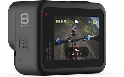Imagen 6 de 8 de Go Pro Hero 8 Black + Sandisk 128 Gb Resistente Al Agua Ip68
