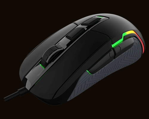 Imagen 5 de 10 de Mouse Gamer Meetion Pro Gaming G3360 Con Luz Rg