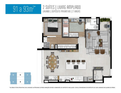 Imagem 26 de 30 de Apartamentos Para Venda Com 2 À 4 Quartos No Bela Vista Em Osasco