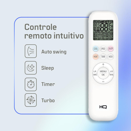 Ar Condicionado Split Hq Hw Inv 18k Q/f Hqinv18000qfa 220v