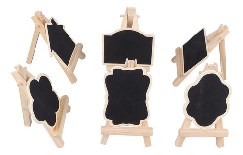 Miniletreros De Madera Para Pizarra, Rústicos, Vintage, De D