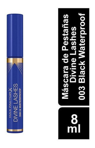 Imagen 1 de 7 de Mascara De Pestañas Max Factor Divine Lashes Waterproof