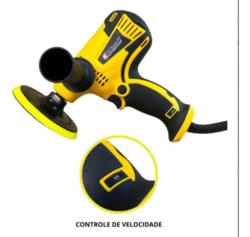 Polidor Politriz Elétrica Automotiva 750w Com 6 Velocidades