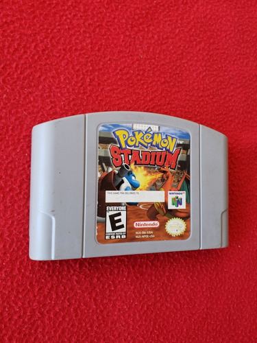 Pokémon Stadium 1 Fisico Cartucho Original N64