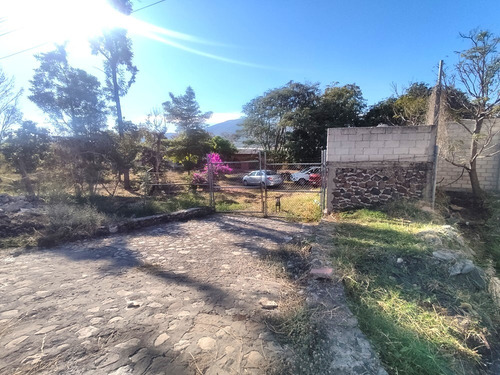 Constructores ! Terreno 85mts Frente A Borde De Carr. Yautepec-las Estacas