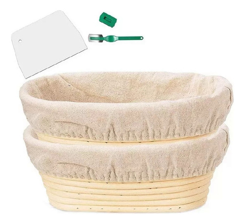Juego De Cestas Proofing Banneton, Pan De Masa Fermentada Ar