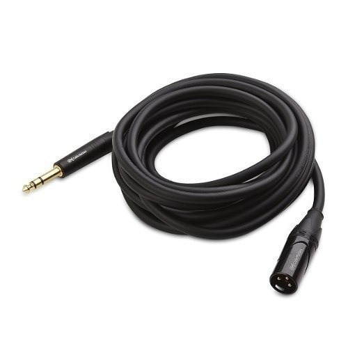 Cable 6,35 Mm 1/4 Pulgadas Cable Trs A Xlr Male To Male 4mts