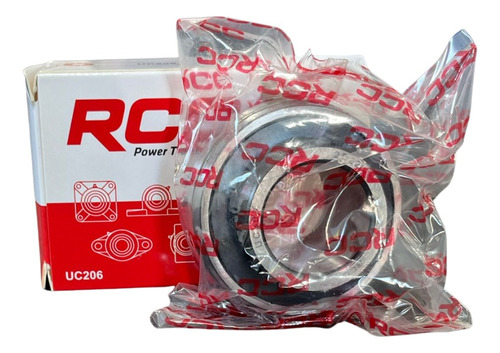 Kit C/3 Mancal Com Rolamento Ucp 206 Para Eixos De 30mm Rcc