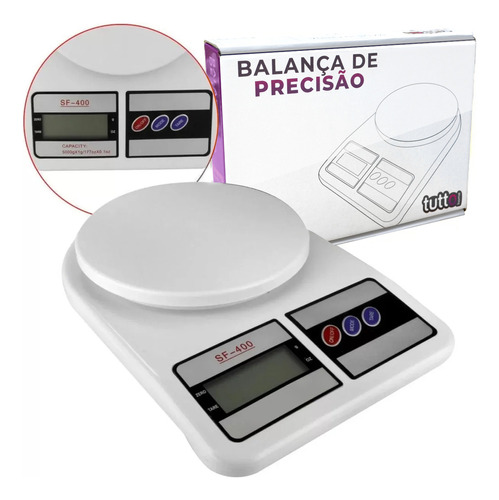 Balança De Precisão Digital 0,1 - 2kg Ultra Sensível Cozinha