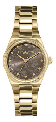 Relógio Olivia Burton Feminino Aço Dourado 24000107