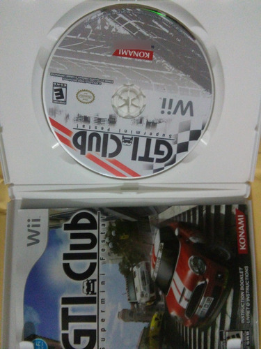 Gti Club Supermini Festa Wii Nintendo Trqs Konami (Usado)