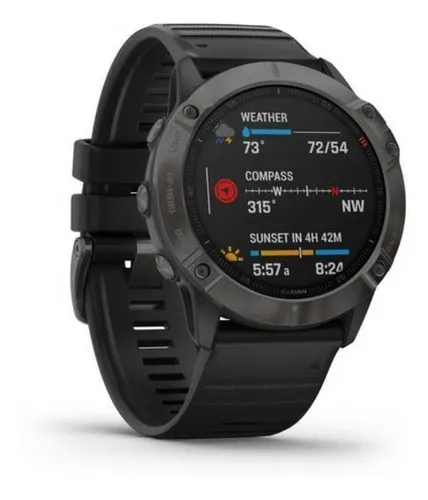 Smartwatch Garmin Zafiro Fenix 6X Sapphire 1.4