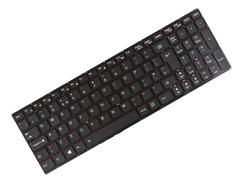Teclado Compatível Com Lenovo Y50-70 Y70-70 Uk Teclado Sem