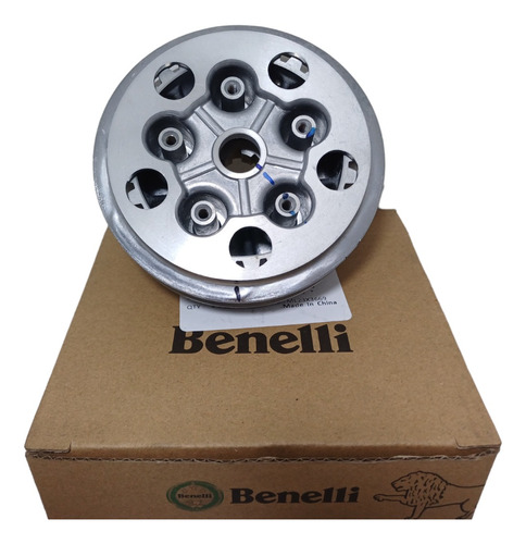 Porta Discos Y Tapa Clutch Benelli 180s/ 180 Pro Original 