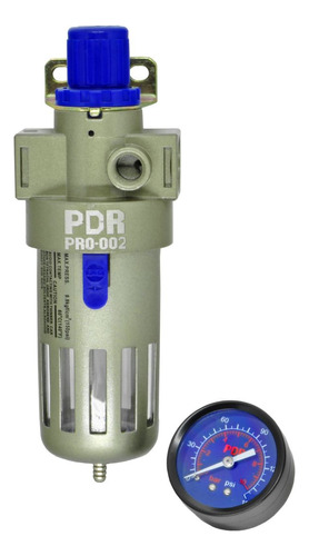 Filtro E Regulador De Ar P/ Pistola 1.2  Pro-002 Pdr