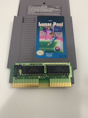 Lunar Pool Nes Nintendo Jogos 100% Original (Usado)