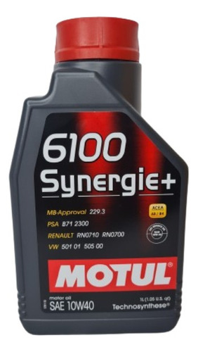 Aceite Motul 10w40 Semi-sintetico