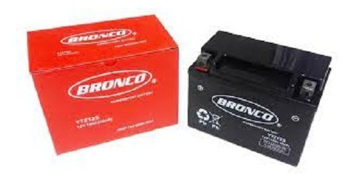 Imagen 3 de 5 de Bateria Bronco Ytx12-bs