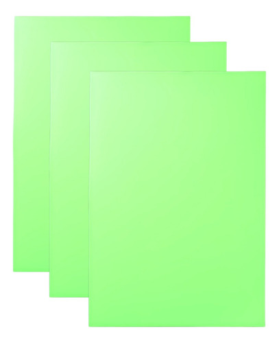 100 Folhas Papel Offset A4 Colorido 180g Verde Profissional