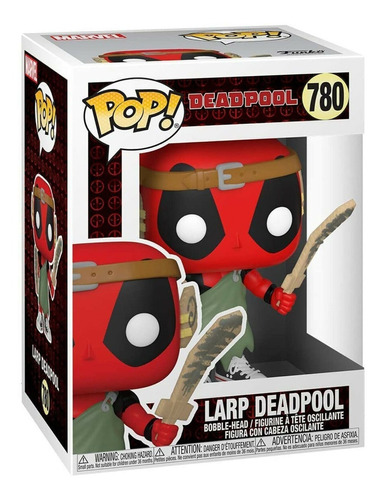 Funko Pop Marvel Larp Deadpool 