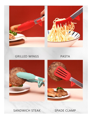 (bk-a2)food Tongs Barbecue Salad Grill Serving Tongs Stainle
