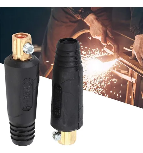 Conector De Cable De Soldadura Cobre Puro 200a - 400a