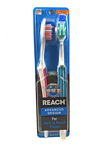 Reach Paquete Económico De Cepillos De Dientes De Diseño Ava