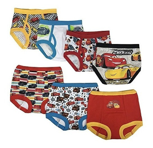 Disney Cars Niños Potty Training Pants Underwear Toddler 7