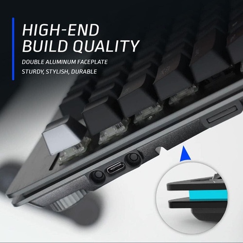 Teclado Mountain Everest Max Blue Clicky Eng-us
