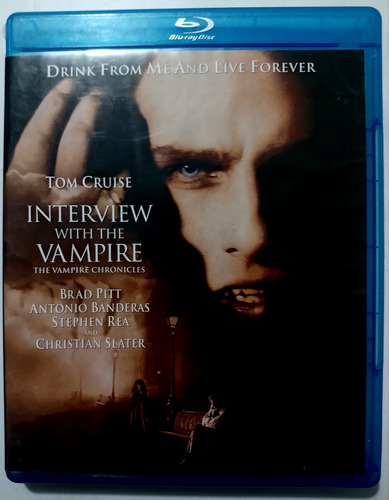 Entrevista Con El Vampiro Tom Cruise Blu-ray Original