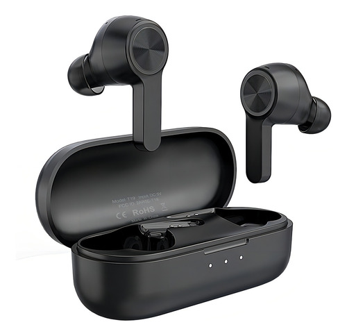 Audifonos Inalambricos Letscom T19 Earbuds Noise Cancelling Color Negro