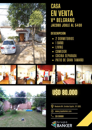 Casa A Reciclar En Vª Belgrano 2 Dorm Excelente Oportunidad 