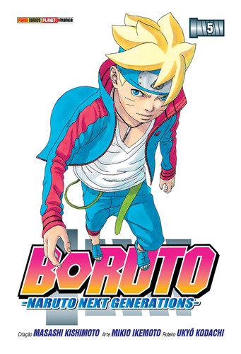 Boruto: Naruto Next Generations Vol. 5, de Kishimoto, Masashi. Editora Panini Brasil LTDA, capa mole em português, 2019