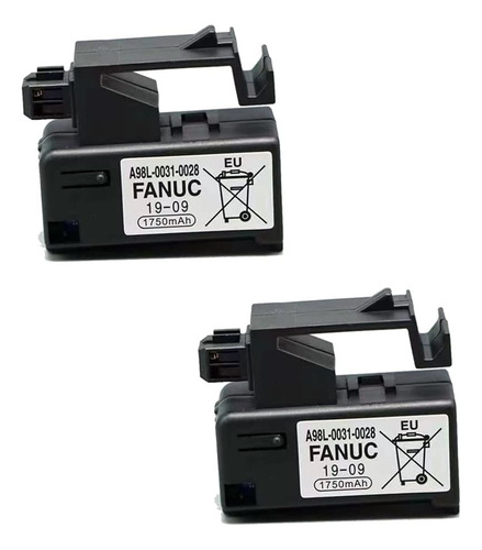 Kangleus Paquete De 2 Baterias De Repuesto Para Fanuc A98l-0