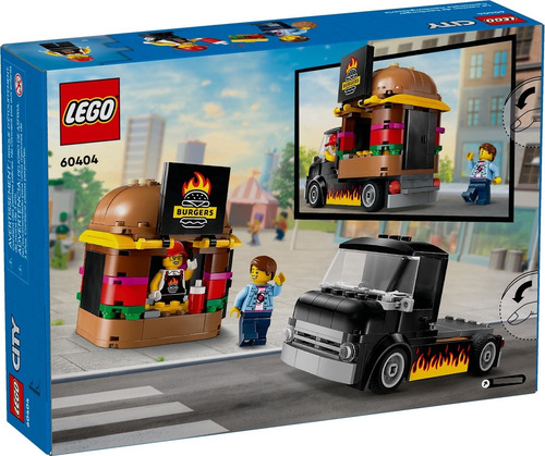 Lego City 60404 Camión De Hamburgesas
